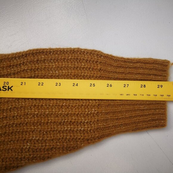 Old Navy Ladies Size Large Tall Gold Long Sleeves Turtleneck Sweater - Picture 7 of 8